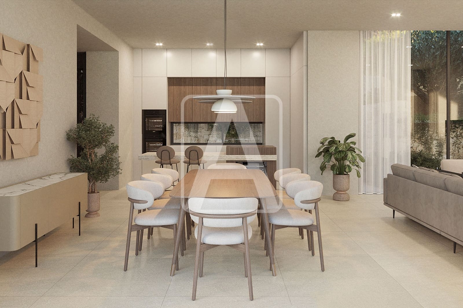 4 makuuhuone Huvila myytävänä paikassa Benissa mukana uima-altaan 
autotalli - 1 890 000 € (Ref: 9242482)