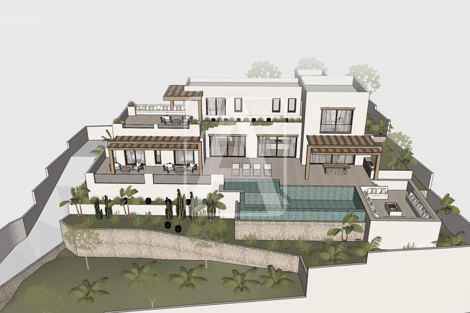 4 slaapkamer Villa te koop in Benissa met zwembad garage - € 2.995.000 (Ref: 9357685)