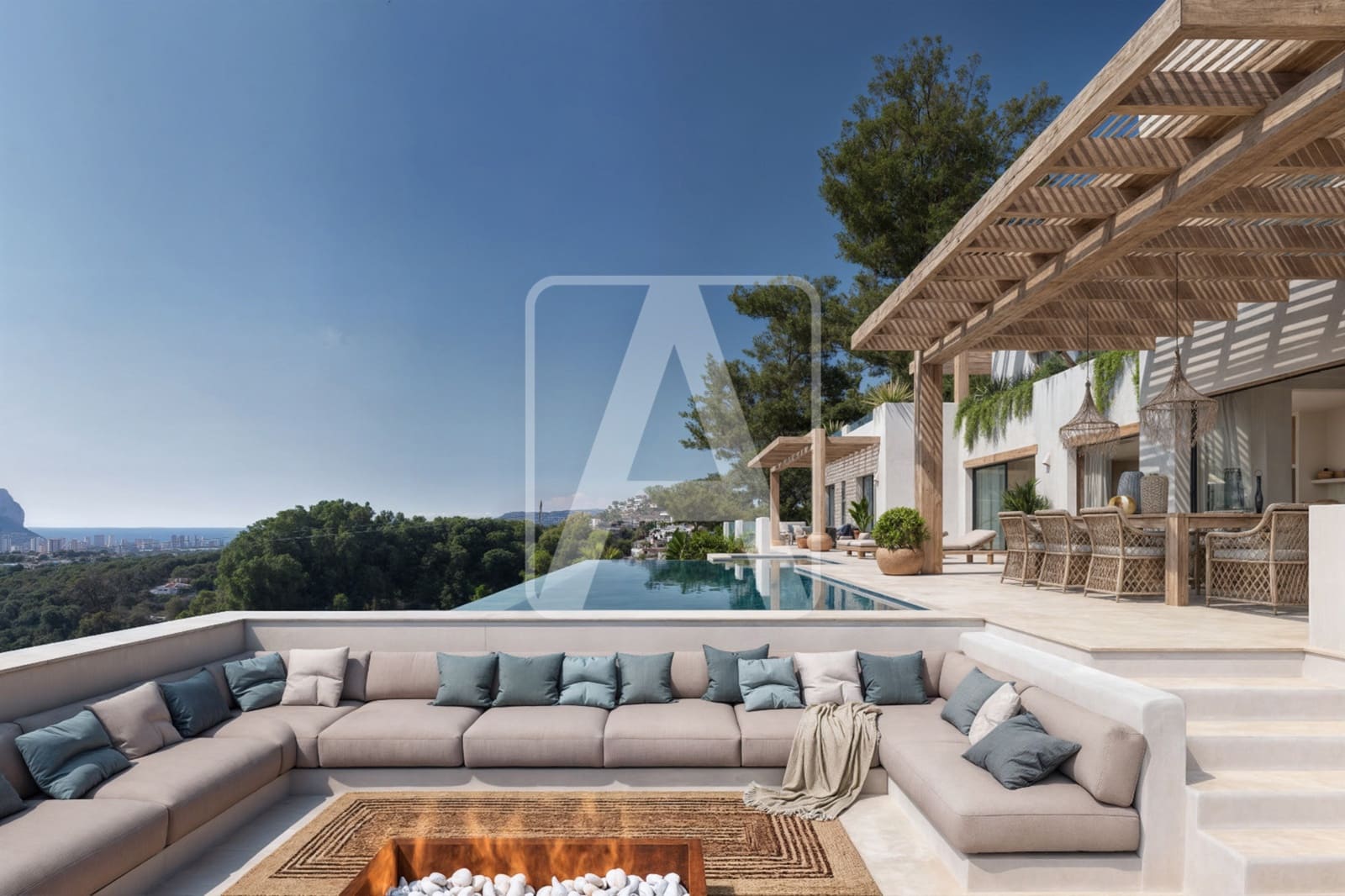4 bedroom Villa for sale in Benissa with pool garage - € 2,995,000 (Ref: 9357685)