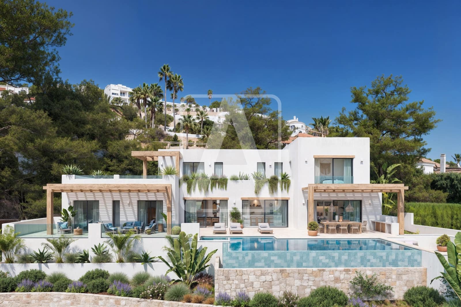 4 bedroom Villa for sale in Benissa with pool garage - € 2,995,000 (Ref: 9357685)