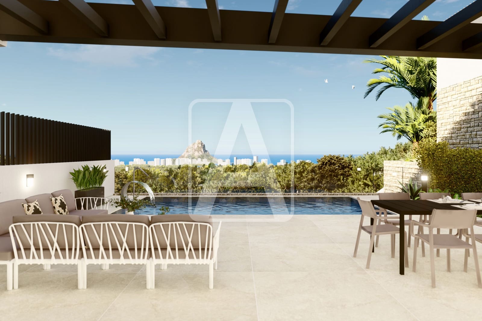 3 chambre Villa/Maison à vendre à Calpe / Calp avec piscine garage - 860 000 € (Ref: 9389847)