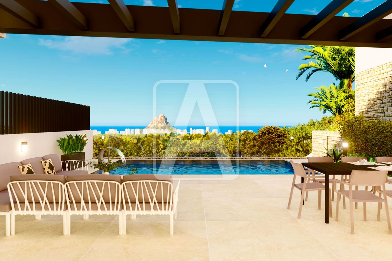 3 bedroom Villa for sale in Calpe / Calp with pool garage - € 870,000 (Ref: 9389849)