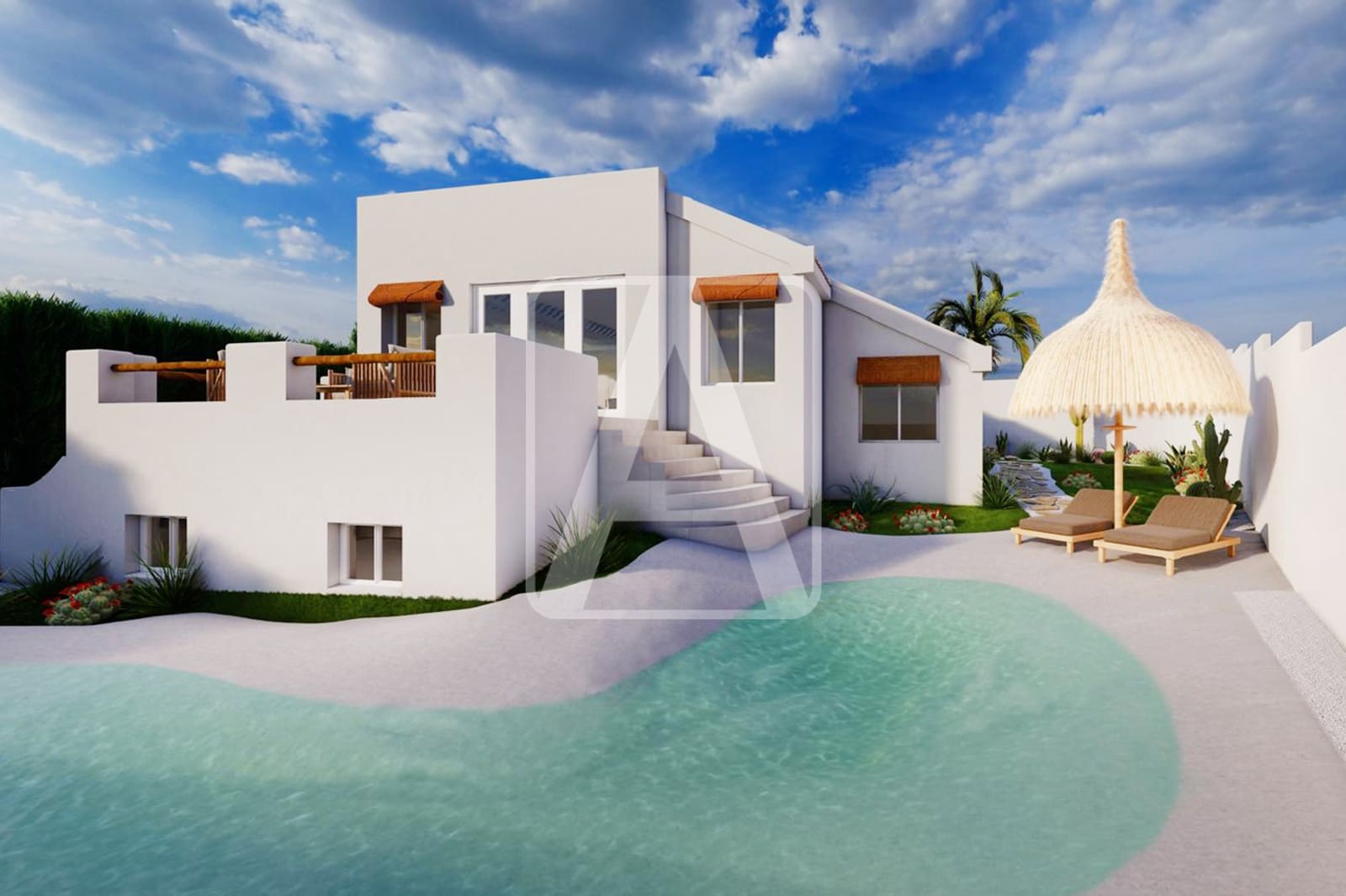 3 soveværelse Villa til salg i Benissa med swimmingpool garage - € 550.000 (Ref: 9389850)