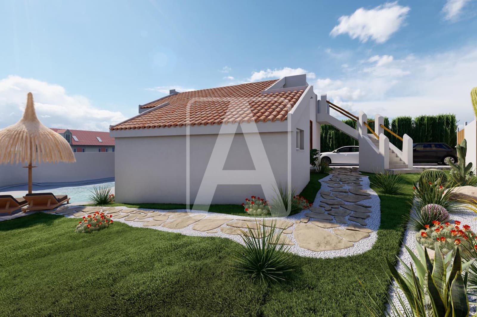 3 soveværelse Villa til salg i Benissa med swimmingpool garage - € 550.000 (Ref: 9389850)