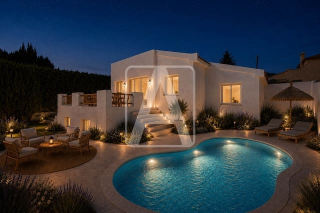 3 Zimmer Villa zu verkaufen in Benissa mit Pool Garage - 495.000 € (Ref: 9389850)