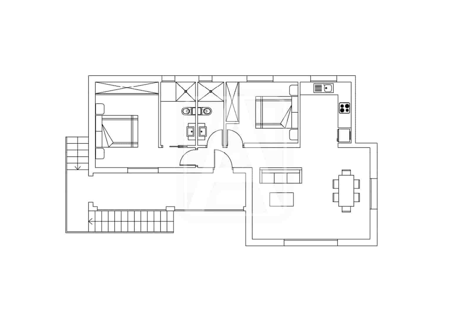4 slaapkamer Villa te koop in Calpe / Calp met zwembad garage - € 840.000 (Ref: 9389853)