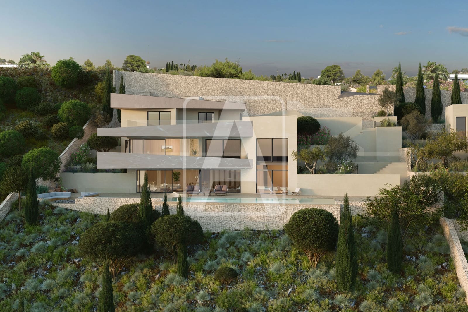 4 chambre Villa/Maison à vendre à Benissa avec piscine garage - 3 300 000 € (Ref: 9412778)