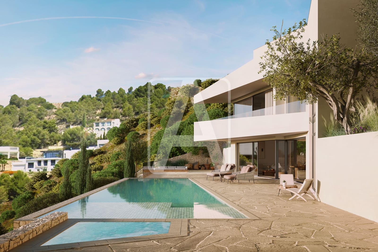 4 chambre Villa/Maison à vendre à Benissa avec piscine garage - 3 300 000 € (Ref: 9412778)