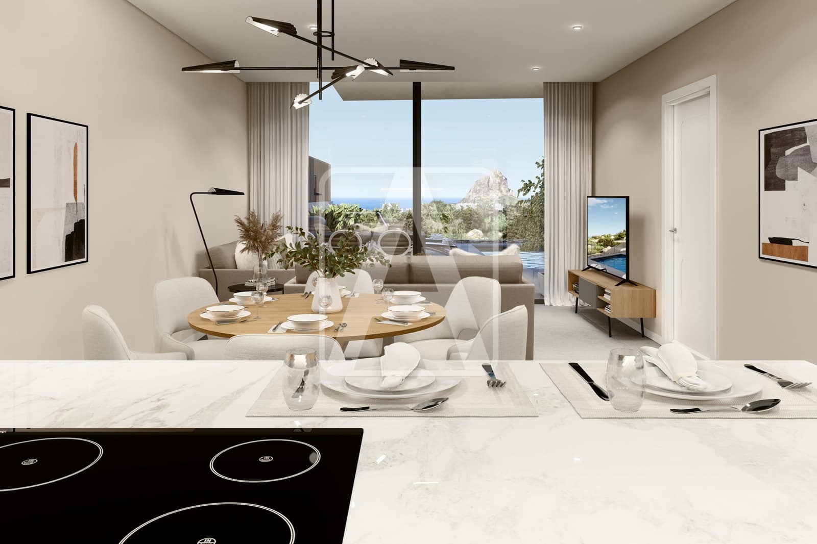 3 camera da letto Villa in vendita in Calpe / Calp con piscina garage - 790.000 € (Rif: 9412781)