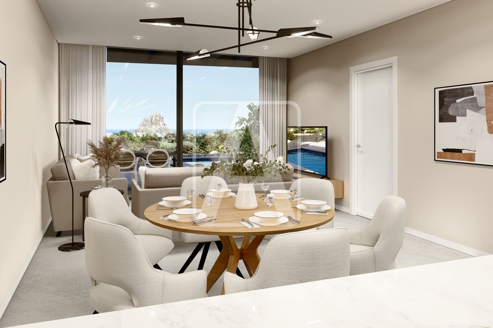 3 Zimmer Villa zu verkaufen in Calpe / Calp mit Pool Garage - 730.000 € (Ref: 9412783)