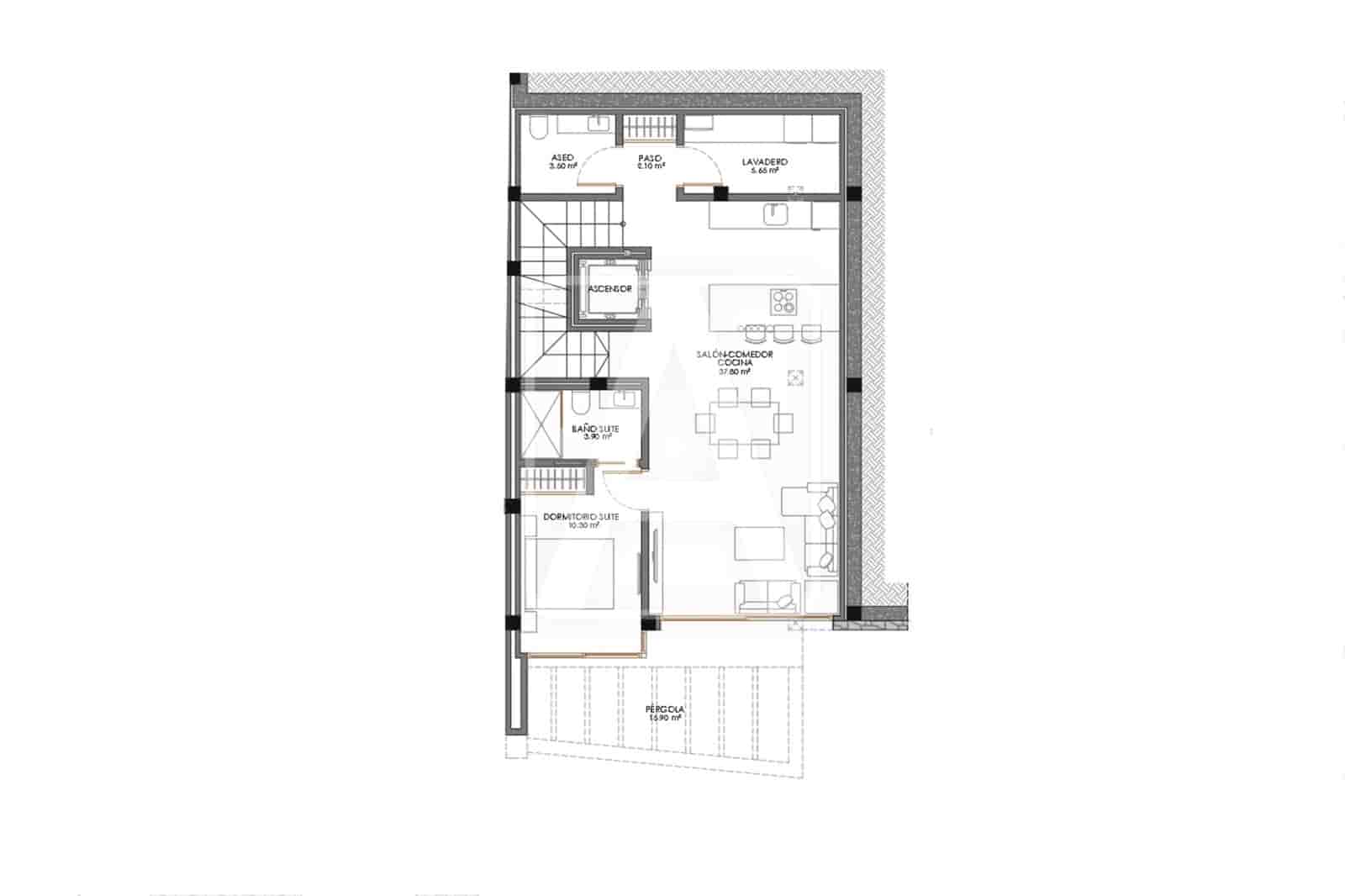 3 Zimmer Villa zu verkaufen in Calpe / Calp mit Pool Garage - 730.000 € (Ref: 9412783)