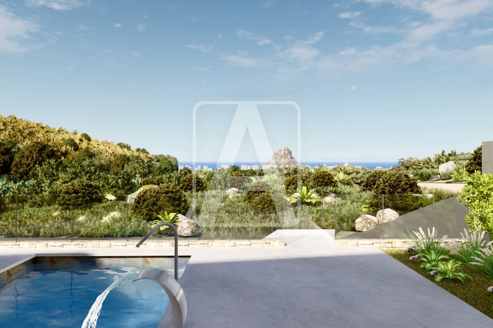 3 Zimmer Villa zu verkaufen in Calpe / Calp mit Pool Garage - 730.000 € (Ref: 9412783)