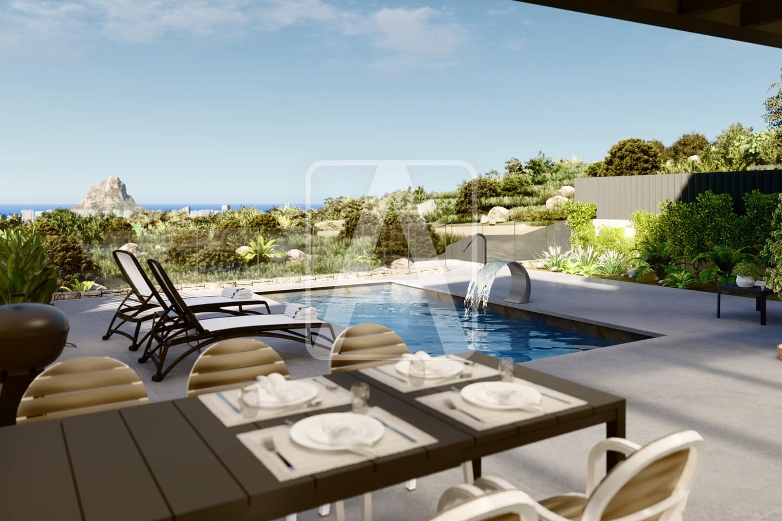 3 soverom Villa til salgs i Calpe / Calp med svømmebasseng garasje - € 770 000 (Ref: 9412785)