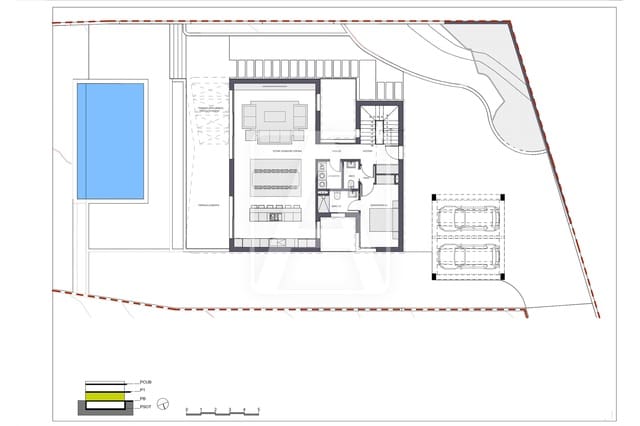 4 soveværelse Villa til salg i Benissa med swimmingpool garage - € 1.695.000 (Ref: 9412788)