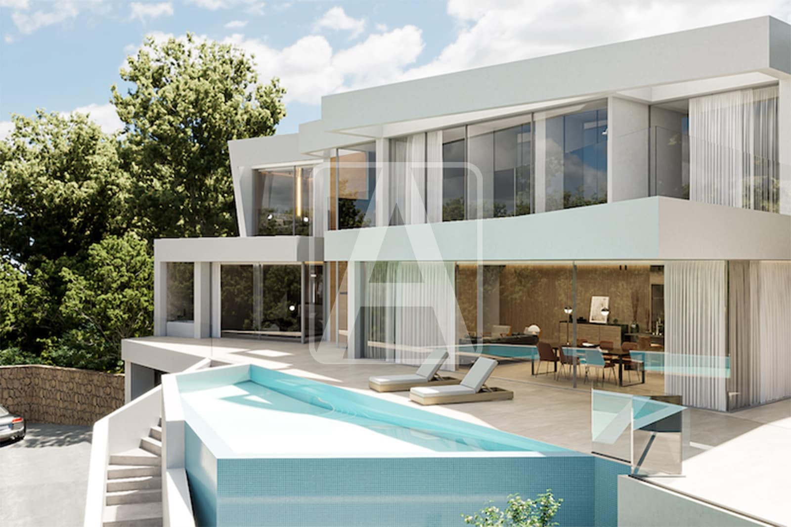 4 bedroom Villa for sale in Altea with pool garage - € 1,750,000 (Ref: 9429592)