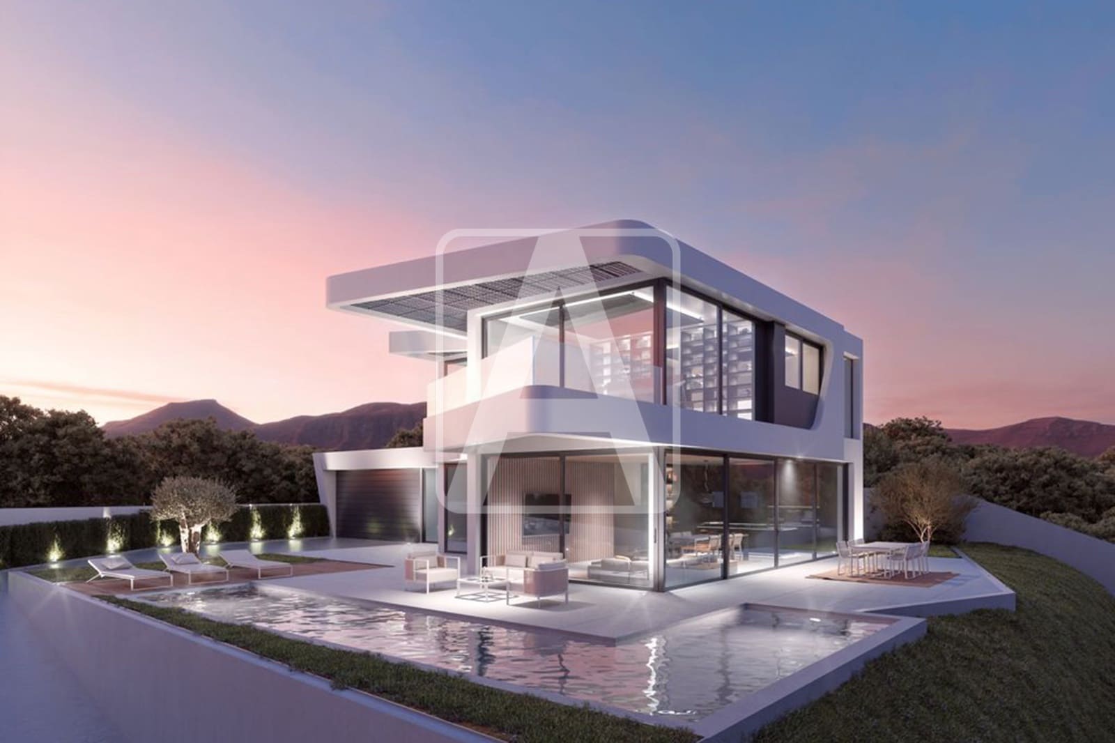 3 bedroom Villa for sale in Altea with pool garage - € 1,395,000 (Ref: 9429593)