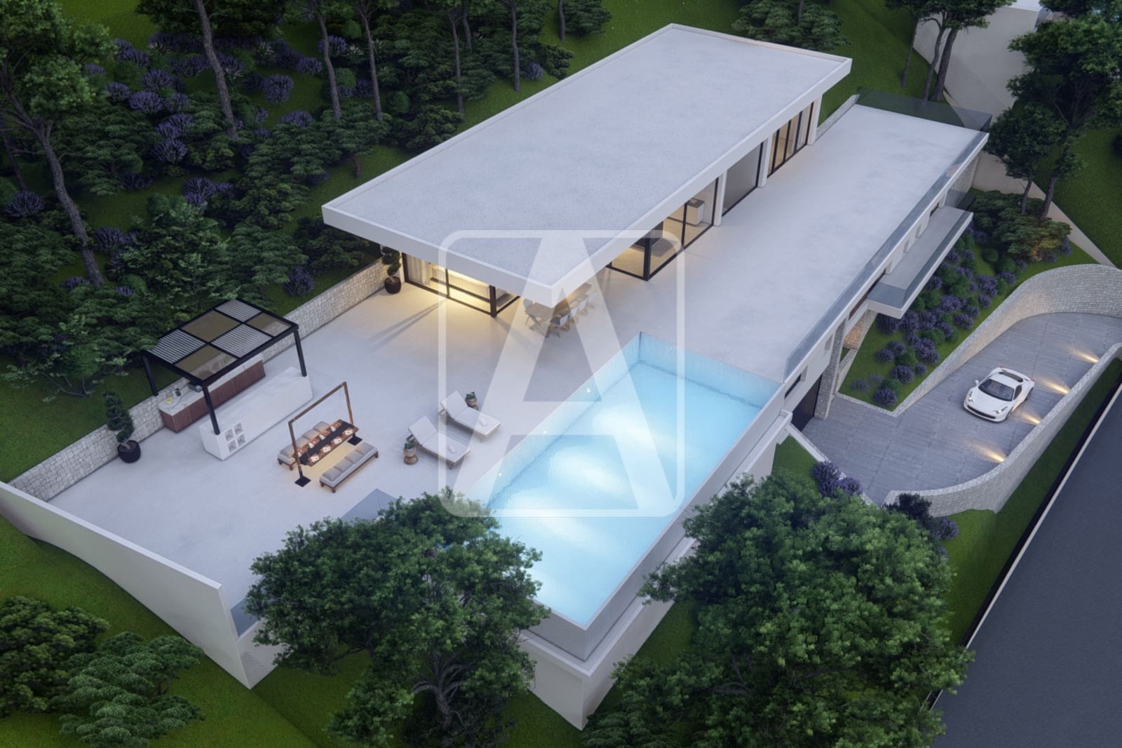 4 bedroom Villa for sale in Altea with pool garage - € 1,899,000 (Ref: 9429595)