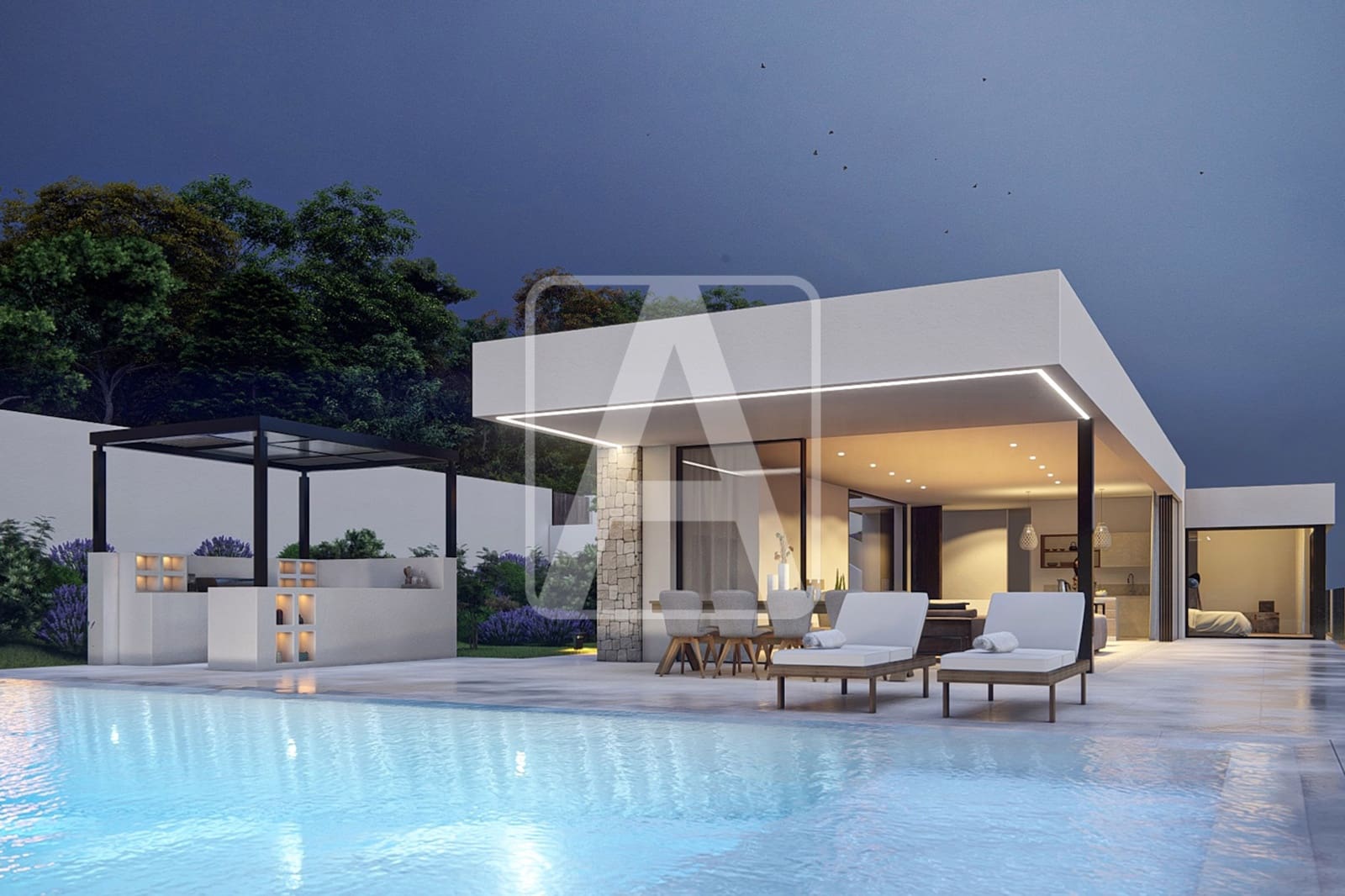 4 bedroom Villa for sale in Altea with pool garage - € 1,849,000 (Ref: 9429596)