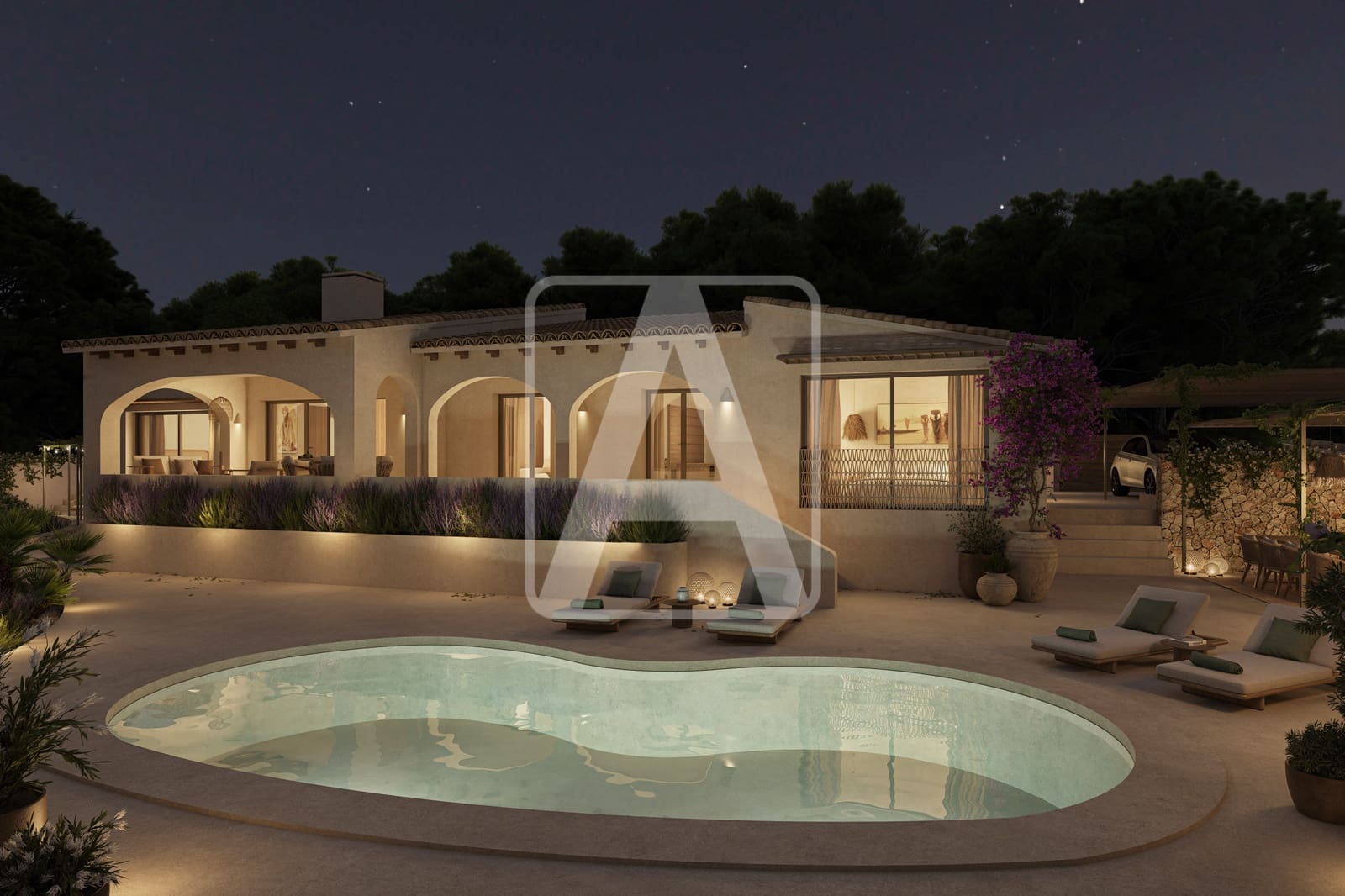 Chalet de 3 habitaciones en Benissa en venta con piscina garaje - 1.250.000 € (Ref: 9438971)