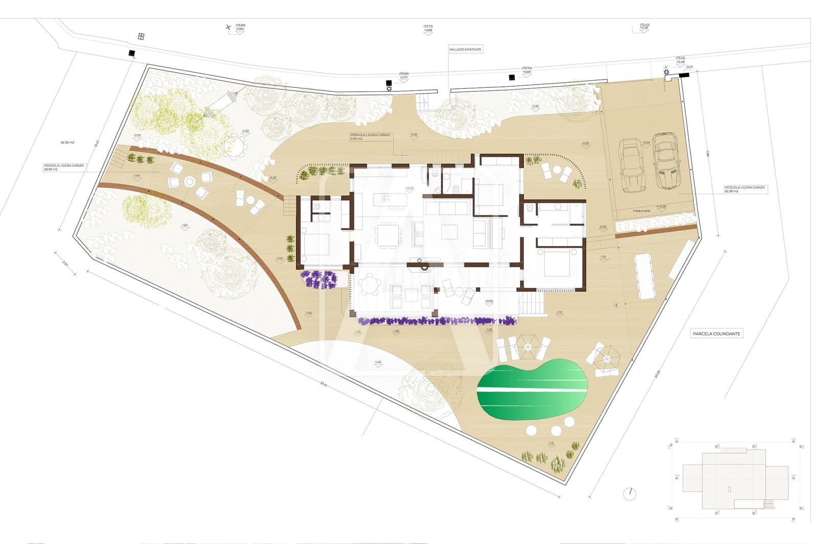 Chalet de 3 habitaciones en Benissa en venta con piscina garaje - 1.250.000 € (Ref: 9438971)