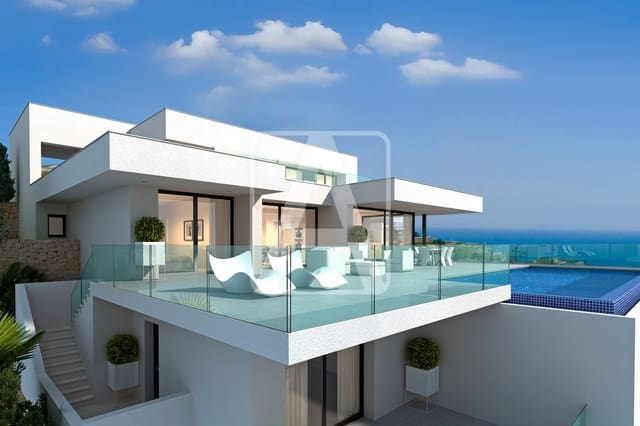 Chalet de 3 habitaciones en Cumbre del Sol, Benitachell / Benitatxell en venta con piscina garaje - 2.350.000 € (Ref: 9450386)