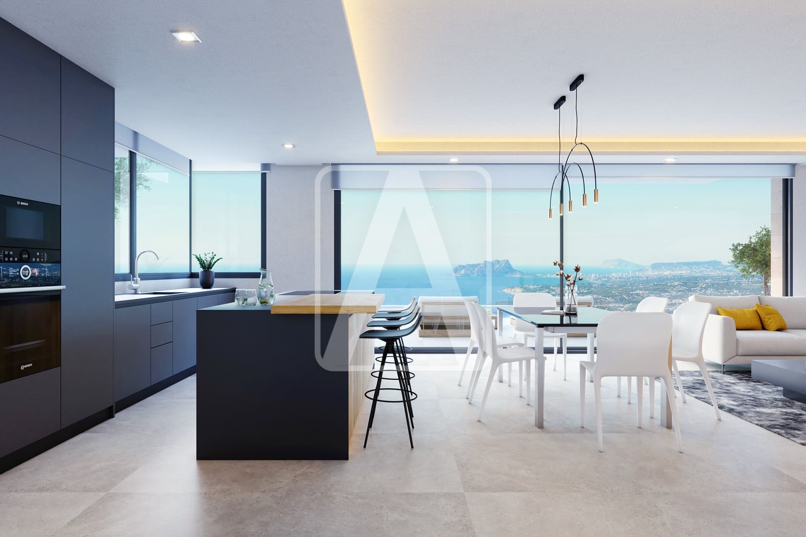 3 slaapkamer Villa te koop in Cumbre del Sol met zwembad garage - € 2.891.000 (Ref: 9450387)