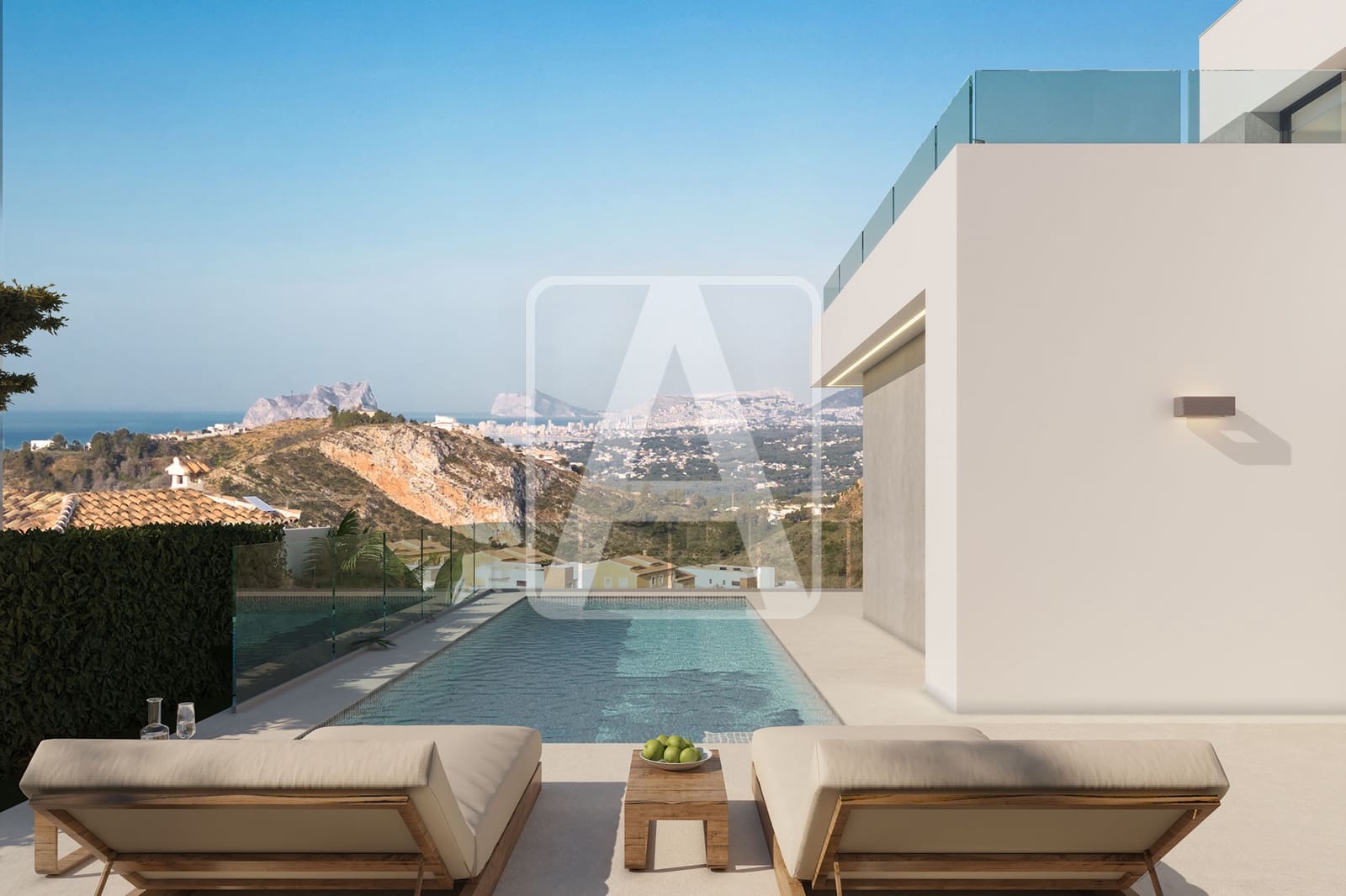 3 slaapkamer Villa te koop in Cumbre del Sol met zwembad garage - € 1.590.000 (Ref: 9450388)