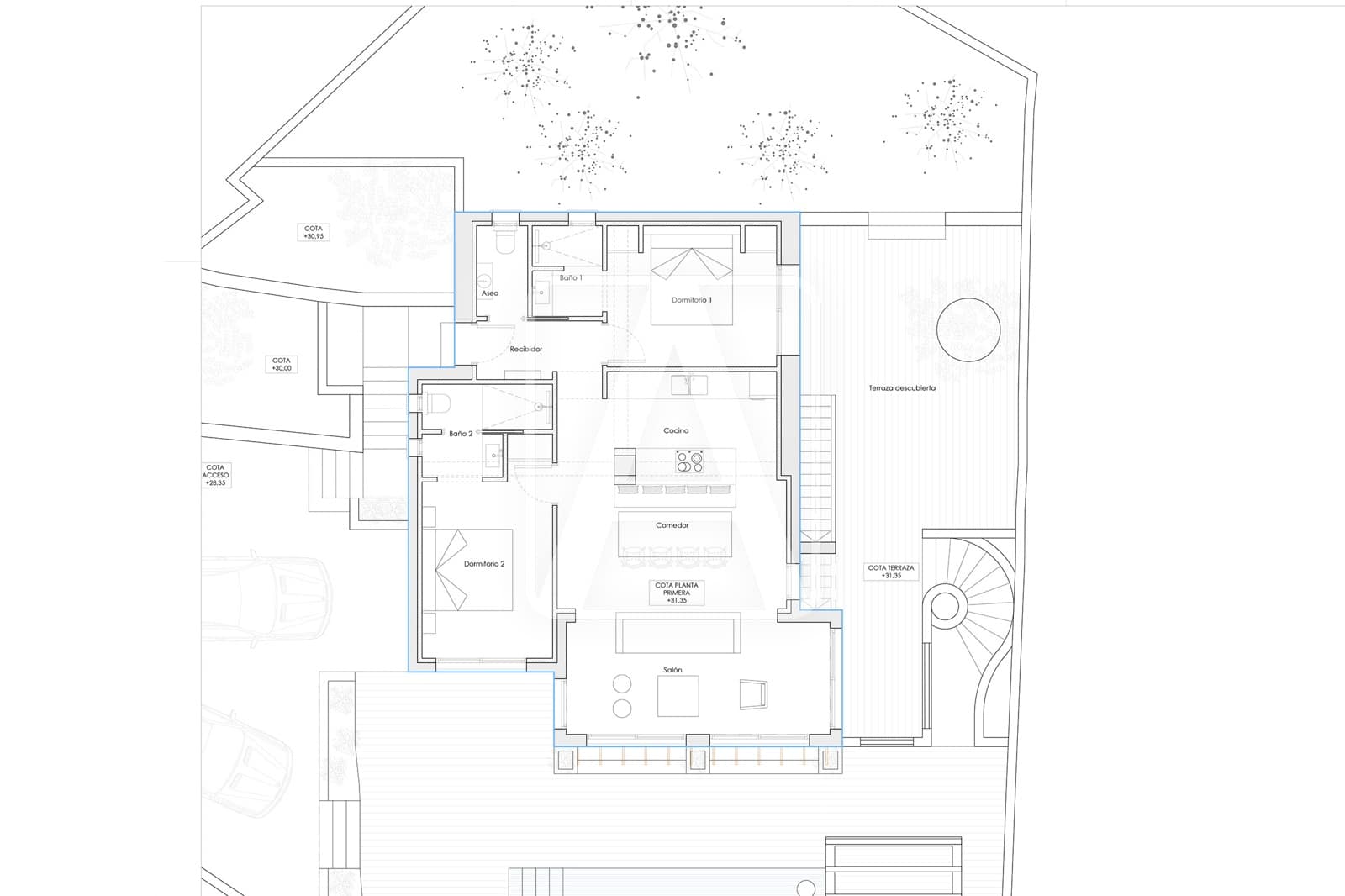 3 sypialnia Willa na sprzedaż w Benissa z basenem garażem - 875 000 € (Ref: 9494135)