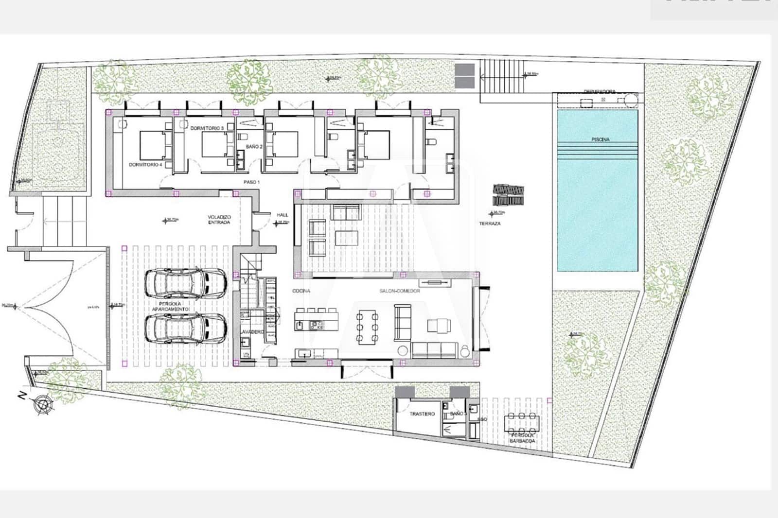 5 bedroom Villa for sale in Moraira with pool garage - € 1,849,000 (Ref: 9494138)