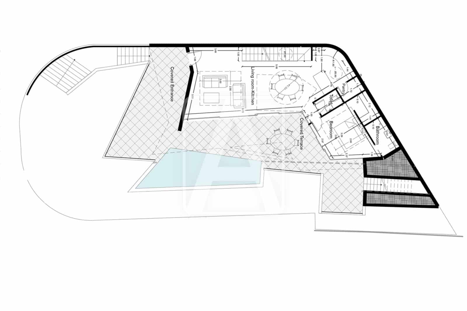 3 soveværelse Villa til salg i Benitachell / Benitatxell med swimmingpool garage - € 1.390.000 (Ref: 9528412)