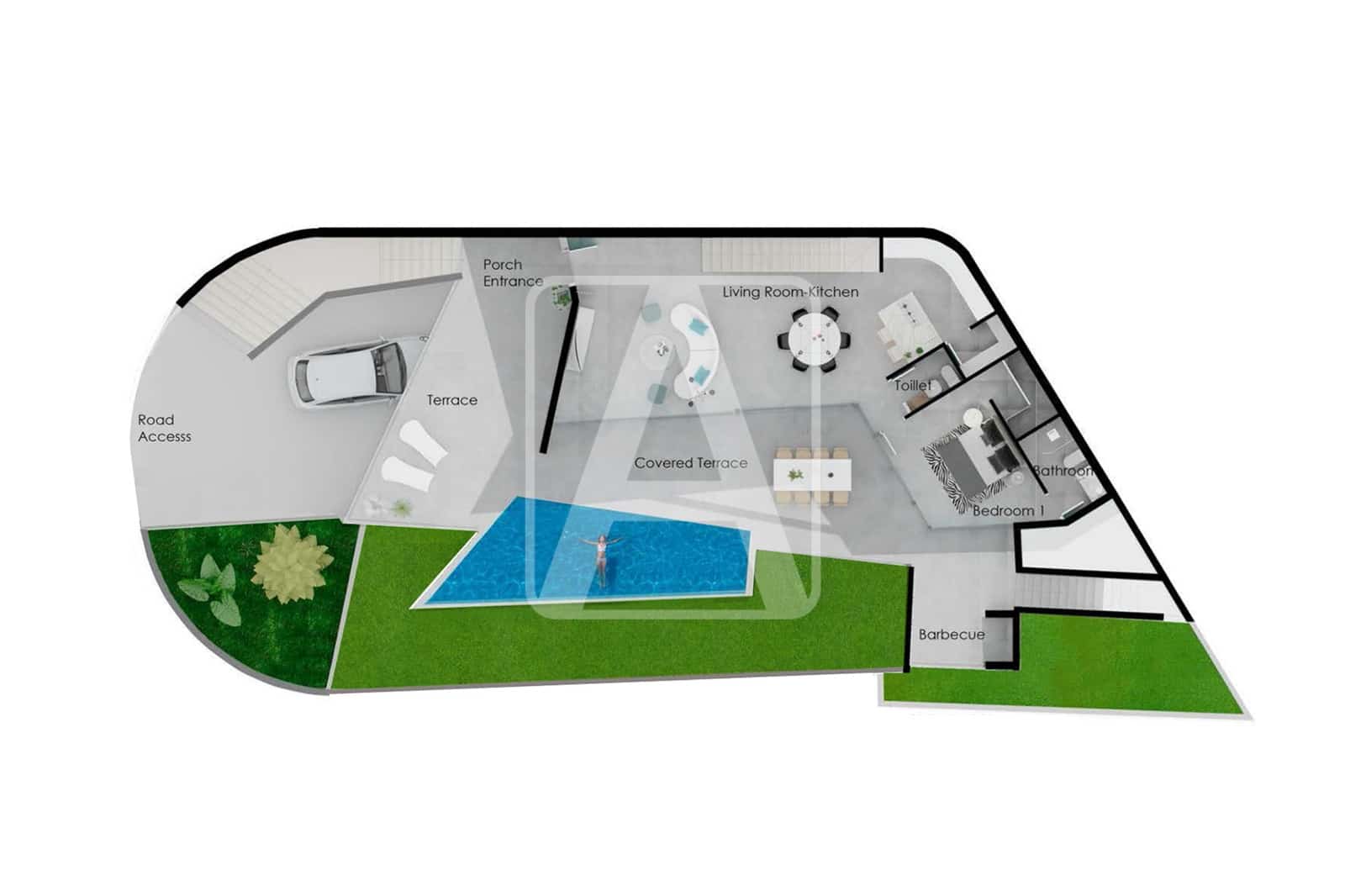 3 soveværelse Villa til salg i Benitachell / Benitatxell med swimmingpool garage - € 1.390.000 (Ref: 9528412)