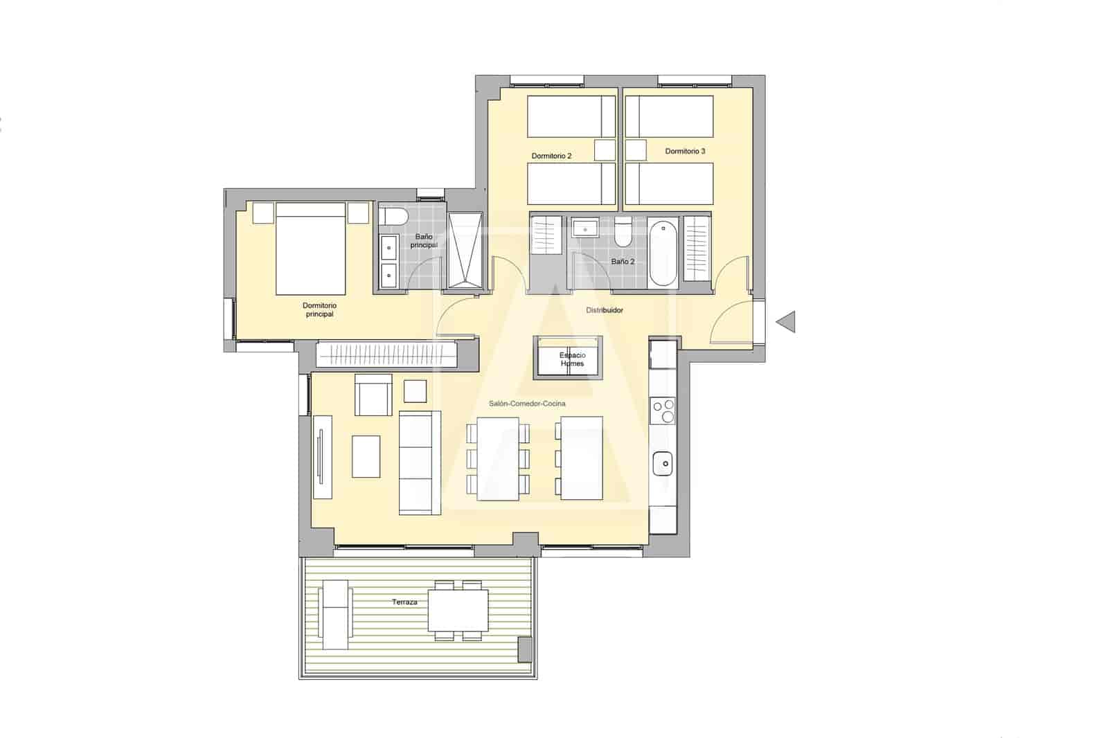 3 camera da letto Appartamento in vendita in Calpe / Calp con piscina garage - 426.000 € (Rif: 9534526)