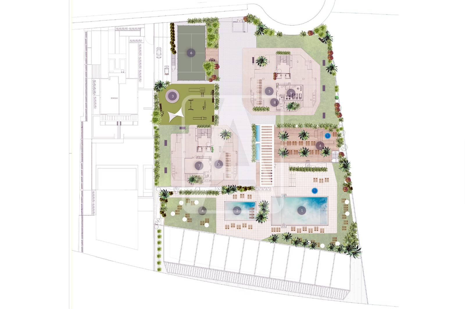 3 soveværelse Lejlighed til salg i Calpe / Calp med swimmingpool garage - € 527.000 (Ref: 9553201)