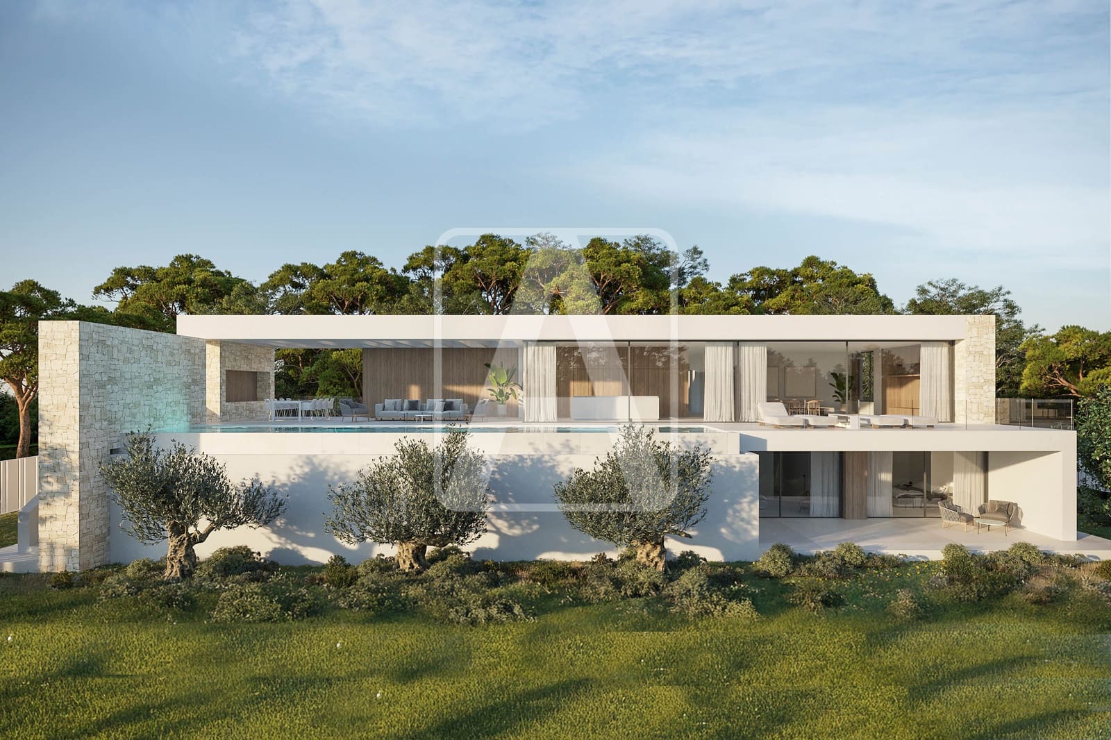 4 makuuhuone Huvila myytävänä paikassa Moraira mukana uima-altaan 
autotalli - 2 350 000 € (Ref: 9553204)