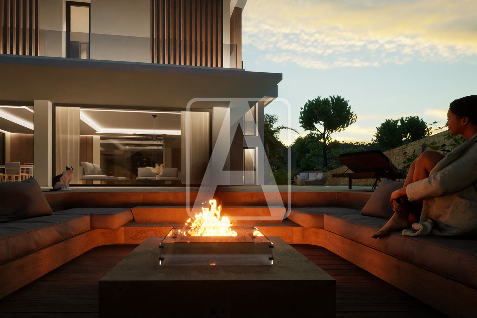 4 makuuhuone Huvila myytävänä paikassa Moraira mukana uima-altaan 
autotalli - 1 575 000 € (Ref: 9553208)