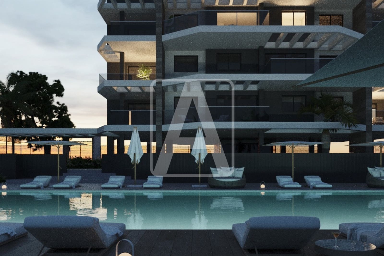 3 soveværelse Lejlighed til salg i Calpe / Calp med swimmingpool garage - € 670.000 (Ref: 9553210)