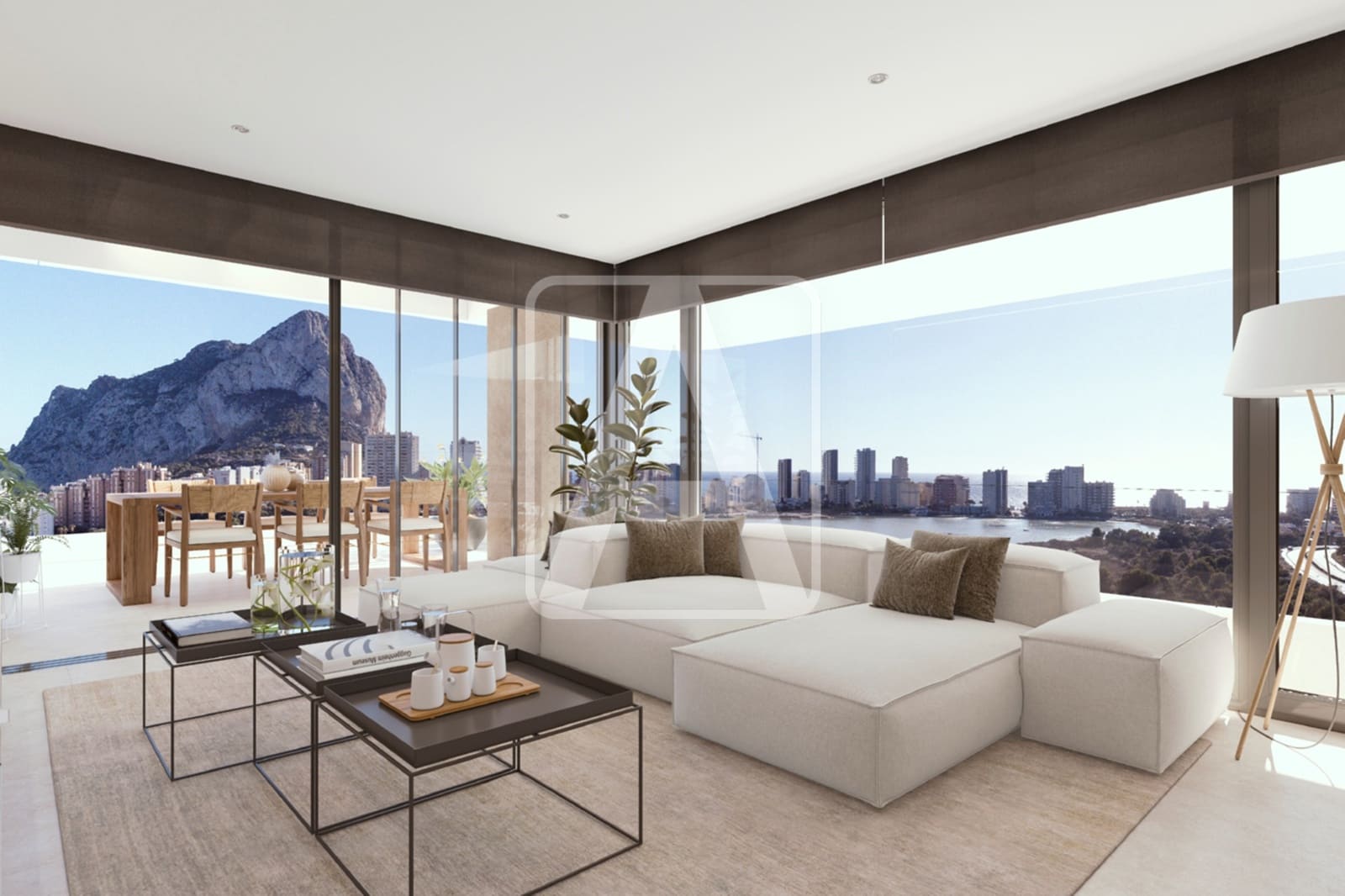 3 chambre Appartement à vendre à Calpe / Calp avec piscine garage - 760 000 € (Ref: 9553211)