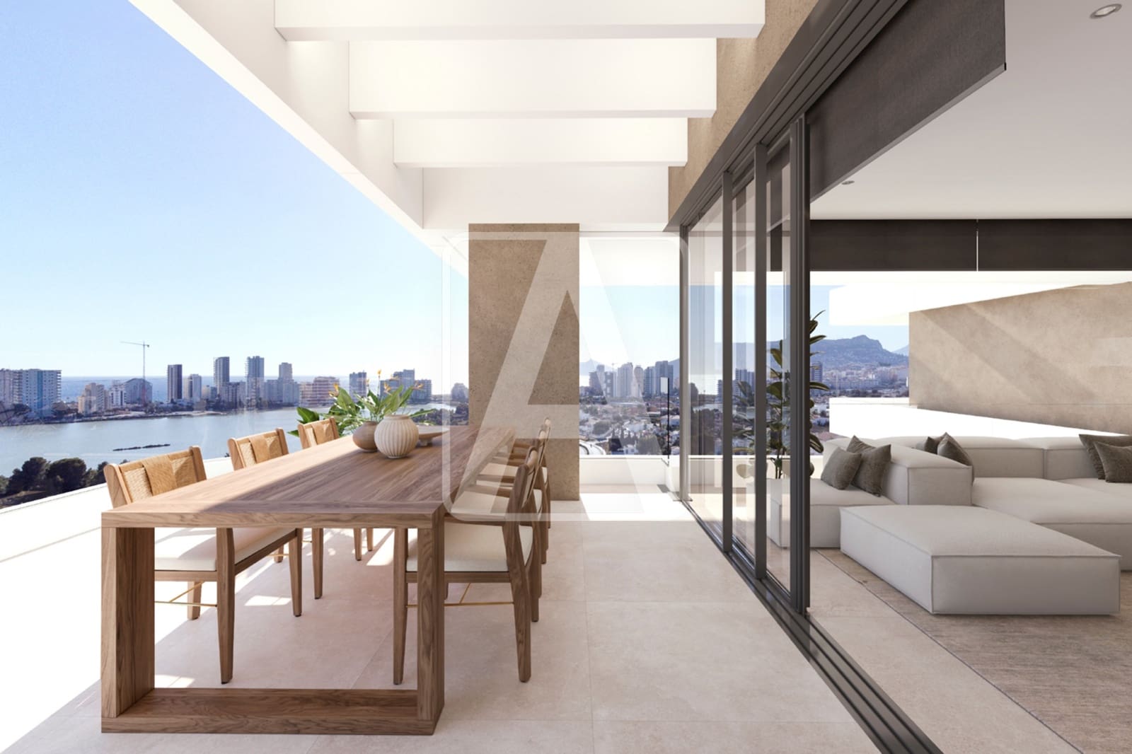 3 chambre Appartement à vendre à Calpe / Calp avec piscine garage - 760 000 € (Ref: 9553211)