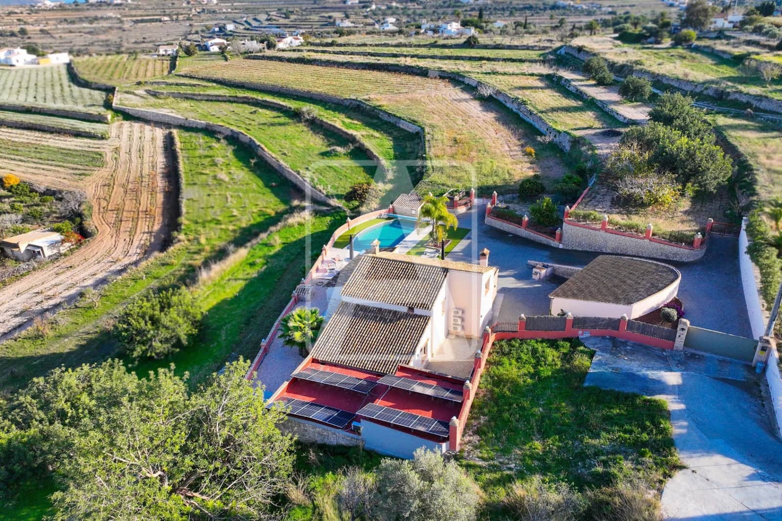 5 makuuhuone Maalaistalo myytävänä paikassa Moraira mukana 
autotalli - 1 695 000 € (Ref: 9590574)