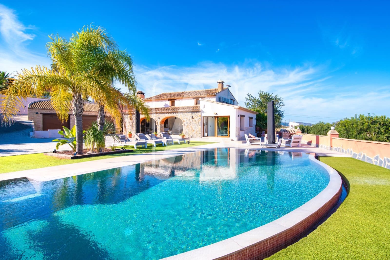 5 makuuhuone Maalaistalo myytävänä paikassa Moraira mukana 
autotalli - 1 695 000 € (Ref: 9590574)