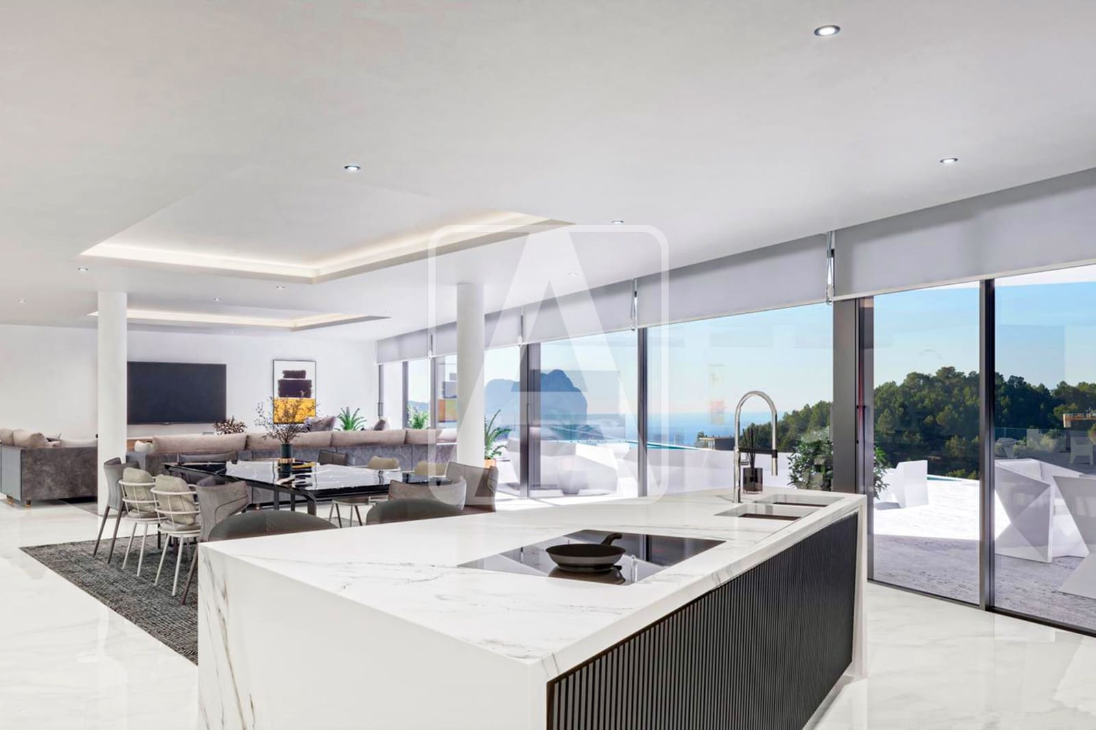 4 soverom Villa til salgs i Benissa med svømmebasseng garasje - € 2 600 000 (Ref: 9630612)