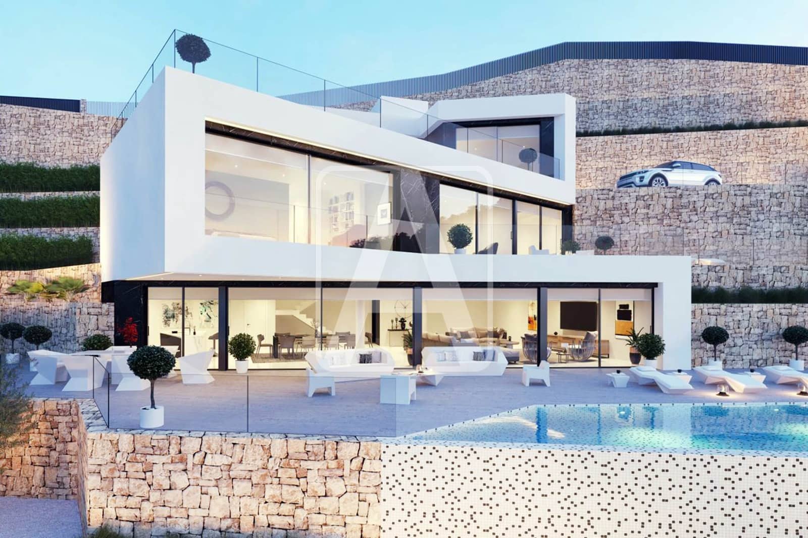 4 soverom Villa til salgs i Benissa med svømmebasseng garasje - € 2 600 000 (Ref: 9630612)