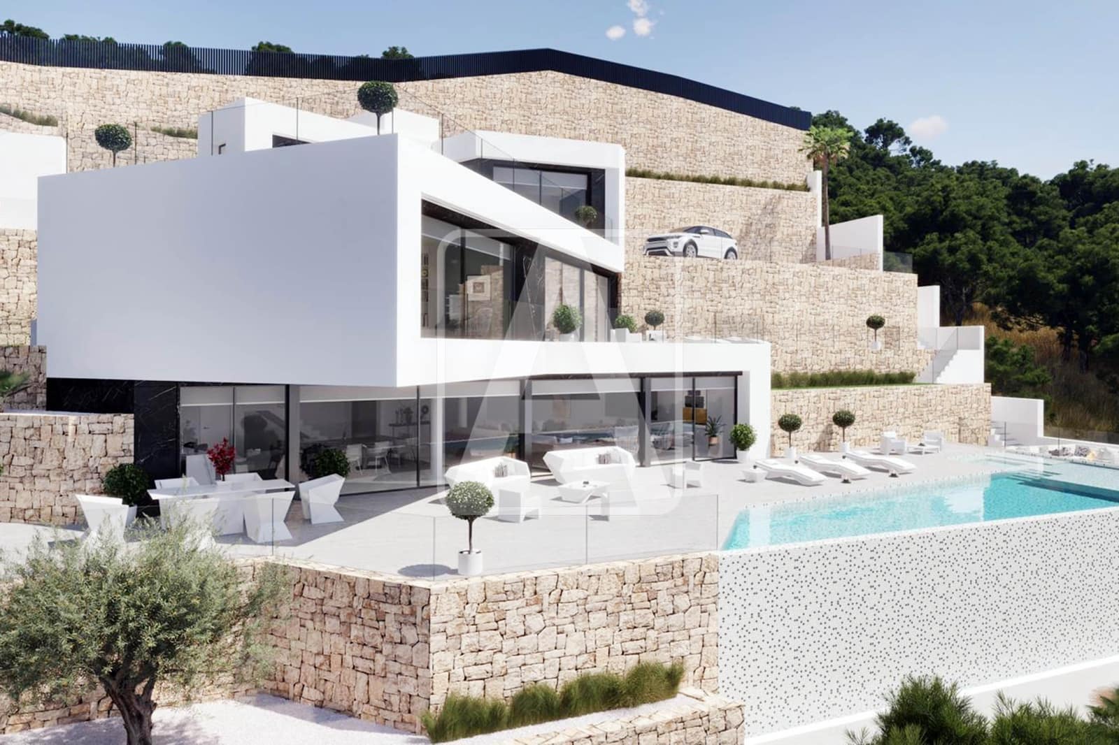 4 soverom Villa til salgs i Benissa med svømmebasseng garasje - € 2 600 000 (Ref: 9630612)