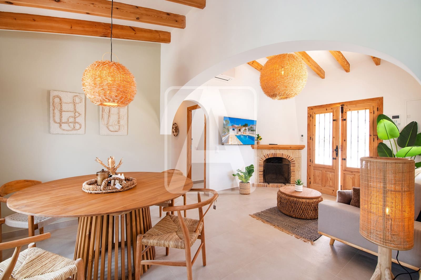 2 sypialnia Willa na sprzedaż w Calpe / Calp z basenem garażem - 679 000 € (Ref: 9673575)