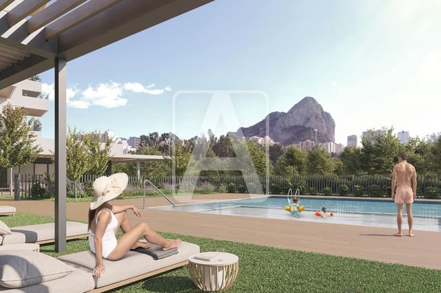 3 makuuhuone Huoneisto myytävänä paikassa Calpe / Calp mukana uima-altaan 
autotalli - 467 000 € (Ref: 9685882)