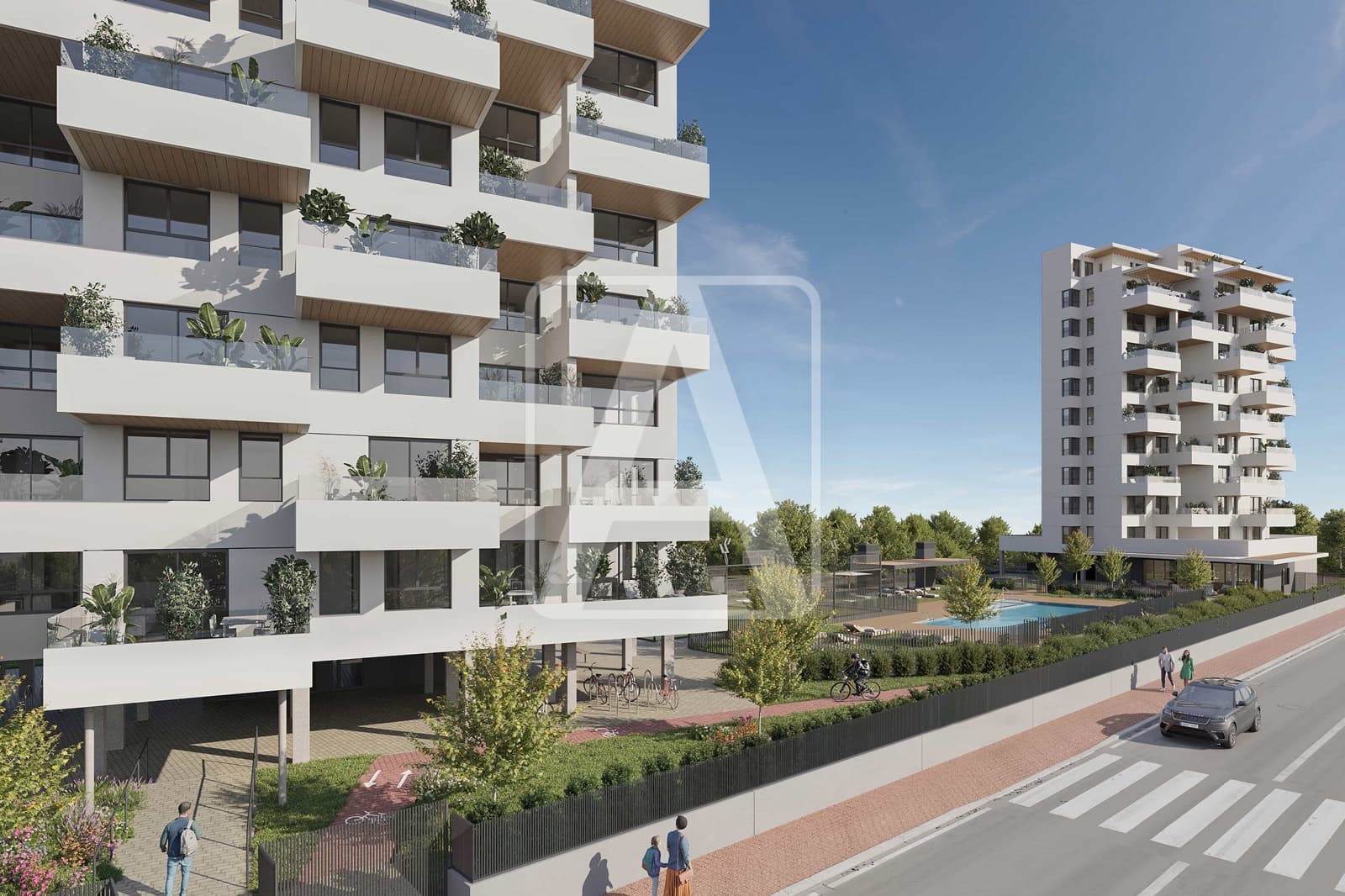 3 makuuhuone Huoneisto myytävänä paikassa Calpe / Calp mukana uima-altaan 
autotalli - 467 000 € (Ref: 9685882)