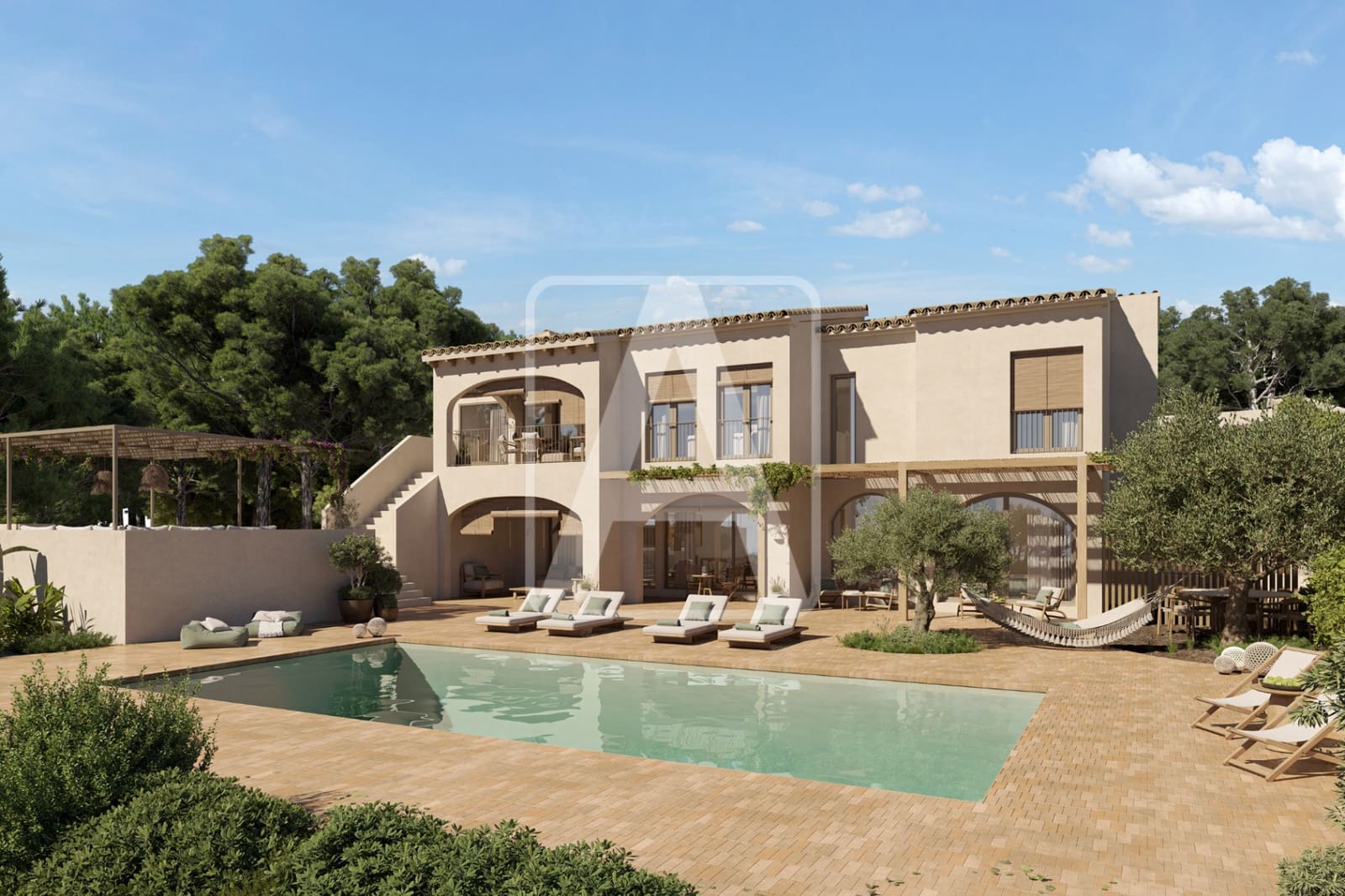 4 soverom Villa til salgs i Benissa med svømmebasseng garasje - € 2 250 000 (Ref: 9769046)