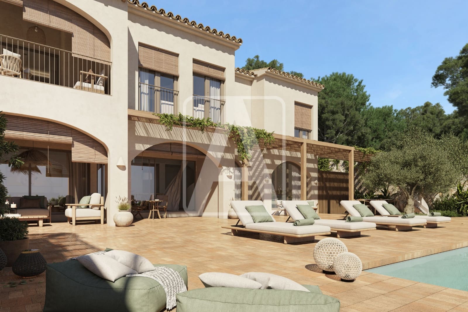 4 soverom Villa til salgs i Benissa med svømmebasseng garasje - € 2 250 000 (Ref: 9769046)