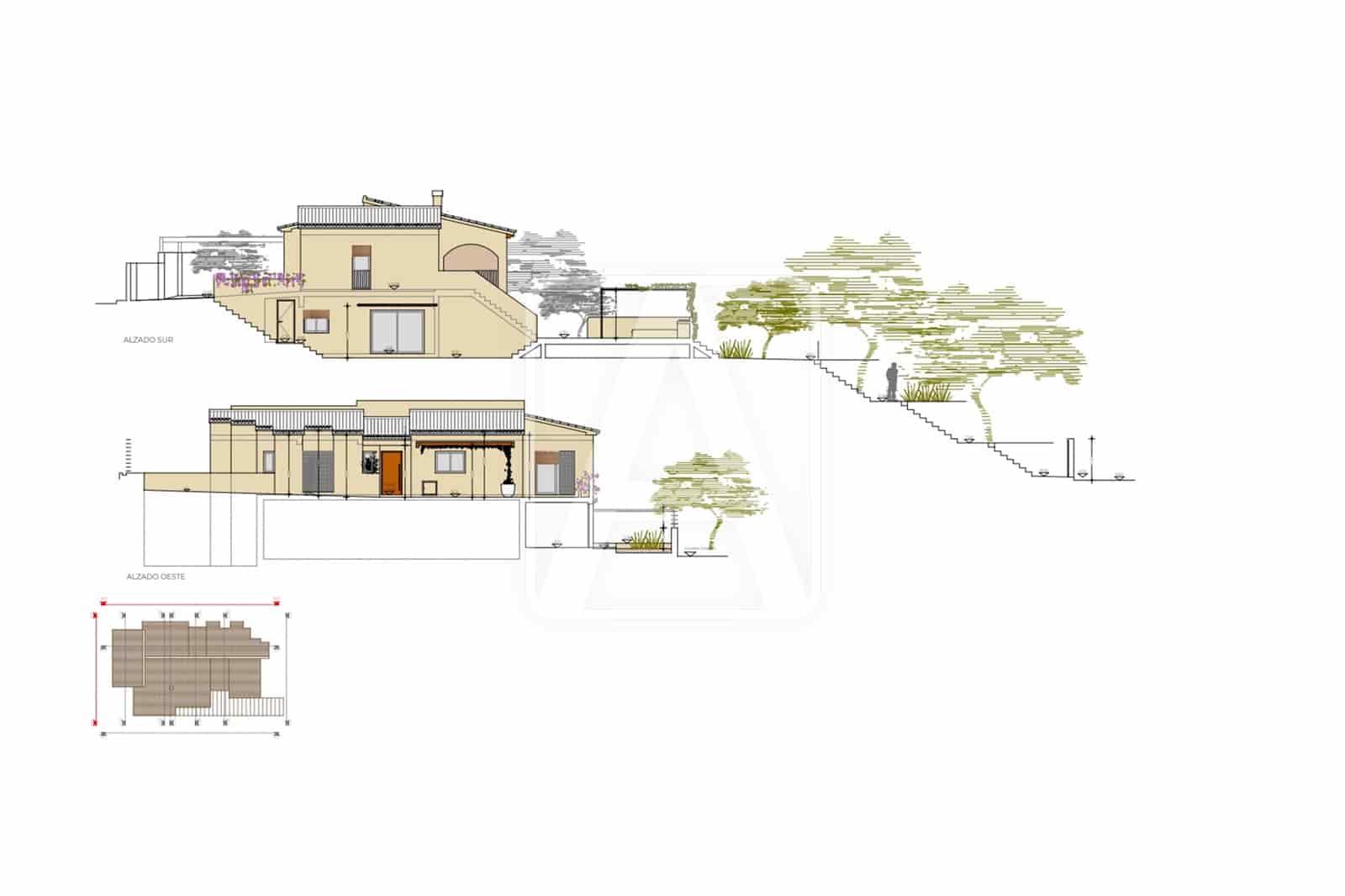 4 soverom Villa til salgs i Benissa med svømmebasseng garasje - € 2 250 000 (Ref: 9769046)