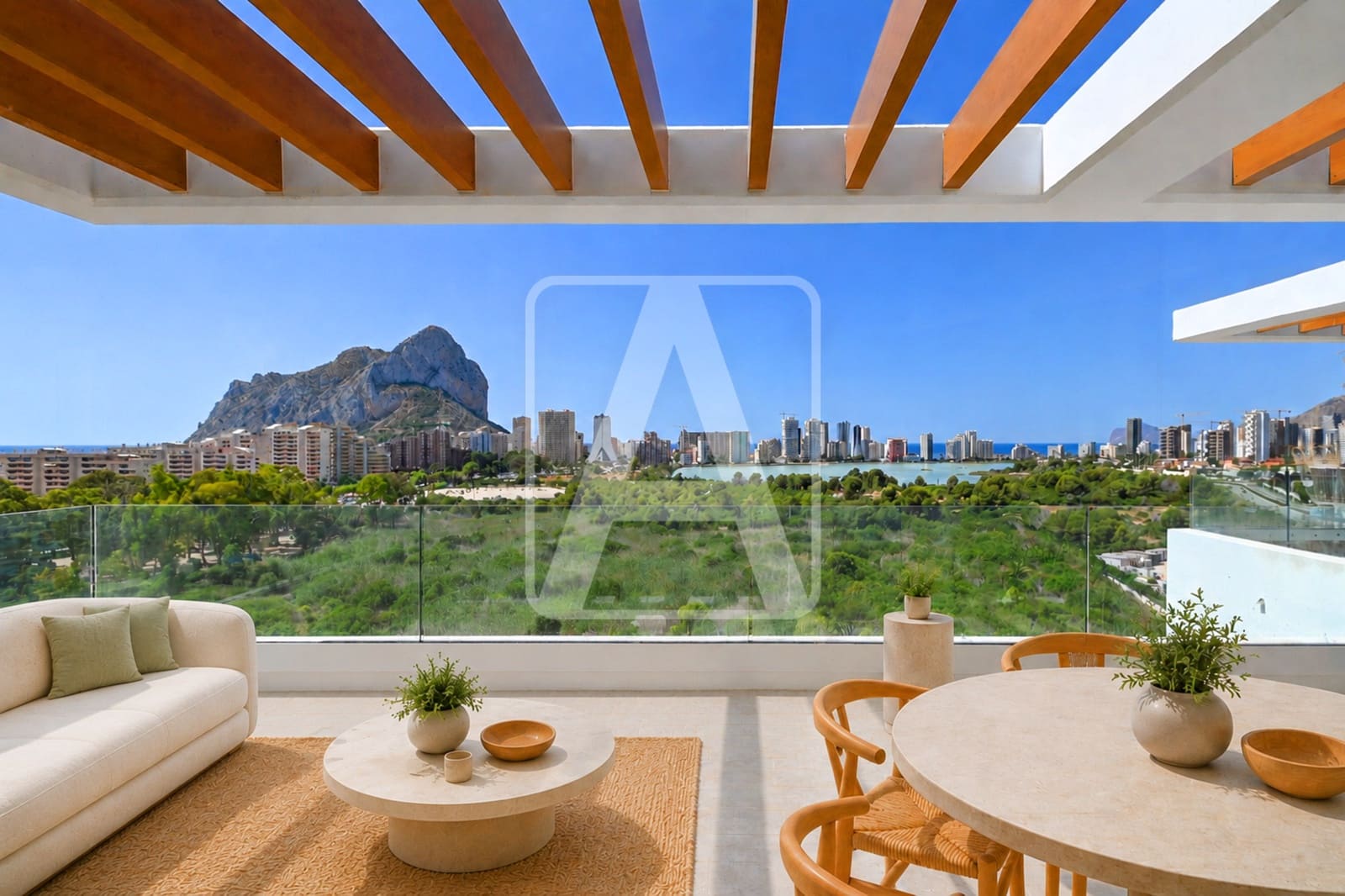 3 Zimmer Apartment zu verkaufen in Calpe / Calp mit Pool Garage - 502.000 € (Ref: 9835042)